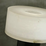 Alabaster Solid Cylindrical Table Lamp — image 13