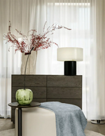 Alabaster Solid Cylindrical Table Lamp — image 10