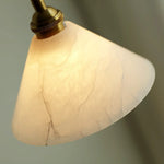 Alabaster Triangle Cone Pendant Light — image 12