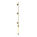 Alabaster Verita Column Wall Sconce