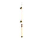 Alabaster Verita Column Wall Sconce