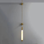Alabaster Verita Column Wall Sconce