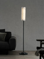 Alabaster Years Brass Floor Lamp — image 9