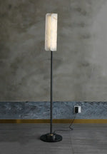 Alabaster Years Brass Floor Lamp — image 25