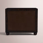 Alvory 3-Drawer Nightstand — DARK BROWN BURL
