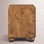 Alvory Nightstand — WARM BURL