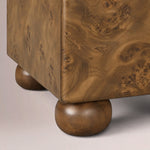 Alvory Nightstand — WARM BURL