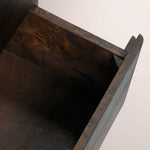 Alvory Nightstand — DARK BROWN BURL
