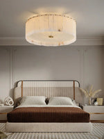 All Copper Alabaster Ceiling Lamp — image 7