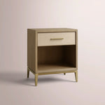 Avindra Open Nightstand — BONE
