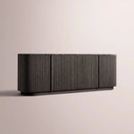 Ethoria Emperador Sideboard — BLACK OAK-BLACK MARBLE / 60