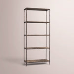 Caloria Marble shelving — BROWN MARBLE-BRONZE / 28