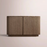 Ethoria Emperador Sideboard — BROWN OAK-BROWN MARBLE / 48