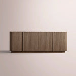 Ethoria Emperador Sideboard — BROWN OAK-BROWN MARBLE / 72