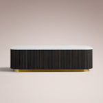 Favera Coffee Table — EBONY / CARRARA / 54