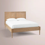 Havelle Cane Bed — NATURAL / QUEEN