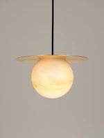 Alabaster Saturn Pendant Light — image 14