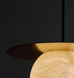 Alabaster Saturn Pendant Light — image 19