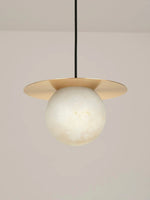 Alabaster Saturn Pendant Light — image 16