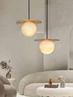 Alabaster Saturn Pendant Light — image 10