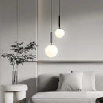 Round Bosso Alabaster Pendant Lamp — image 9