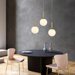 Round Bosso Alabaster Pendant Lamp — image 11
