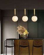 Round Bosso Alabaster Pendant Lamp — image 20