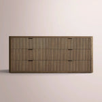 Camora Drawer Dresser — BROWN OAK / 72
