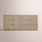 Camora Drawer Dresser — GREIGE OAK / 72
