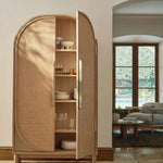 Avrenora Cabinet — NATURAL LINEN
