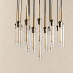 Colviora Hammered Glass Round Chandelier 36–48