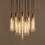 Colviora Hammered Glass Round Chandelier 36–48