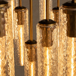 Colviora Hammered Glass Round Chandelier 36–48