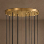 Colviora Hammered Glass Round Chandelier 36–48