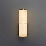 Creative Alabaster Cylindrical Wall Lamp