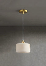 Cylindrical Alabaster Pendant Light — image 16