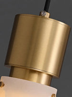 Cylindrical Alabaster Pendant lamp — image 8