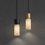 Cylindrical Alabaster Pendant lamp — image 7