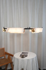 Delia Rectangular Alabaster Chandelier — image 12