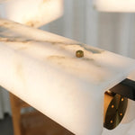 Delia Rectangular Alabaster Chandelier — image 18