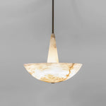 Dome Alabaster Domus Pendant Light — image 5