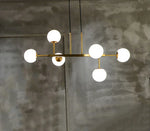 Elegant Ball Alabaster Chandelier — image 4