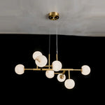 Elegant Ball Alabaster Chandelier — image 7