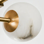 Elegant Ball Alabaster Chandelier — image 12