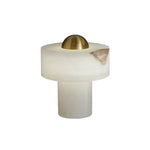 Exquisite Stone Alabaster Table Lamp — image 1