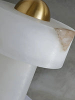Exquisite Stone Alabaster Table Lamp — image 14