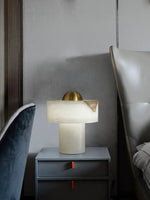 Exquisite Stone Alabaster Table Lamp — image 5