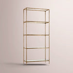 Caloria Glass Shelving — FORGED BRASS / 28