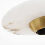 Flying Saucer Alabaster Pendant Lamp — image 30
