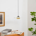 Flying Saucer Alabaster Pendant Lamp — image 8